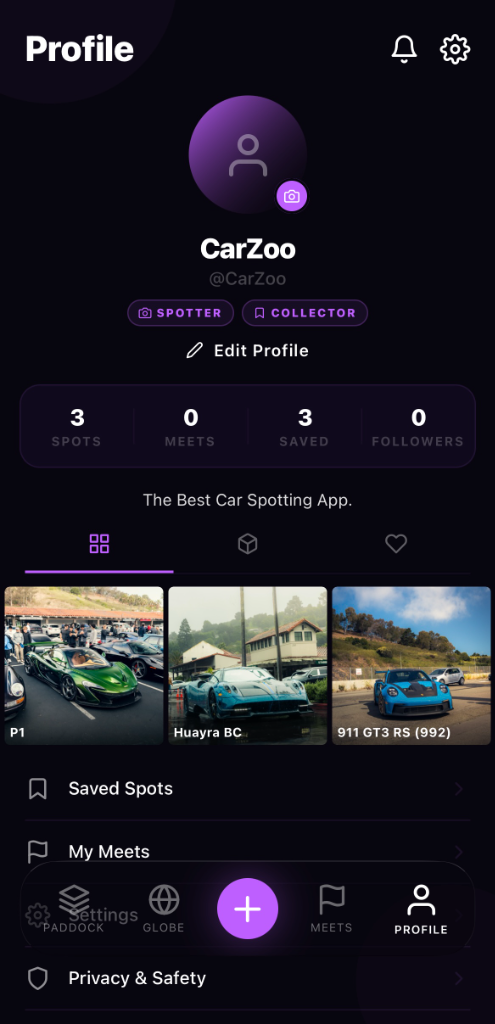 Profile Screen